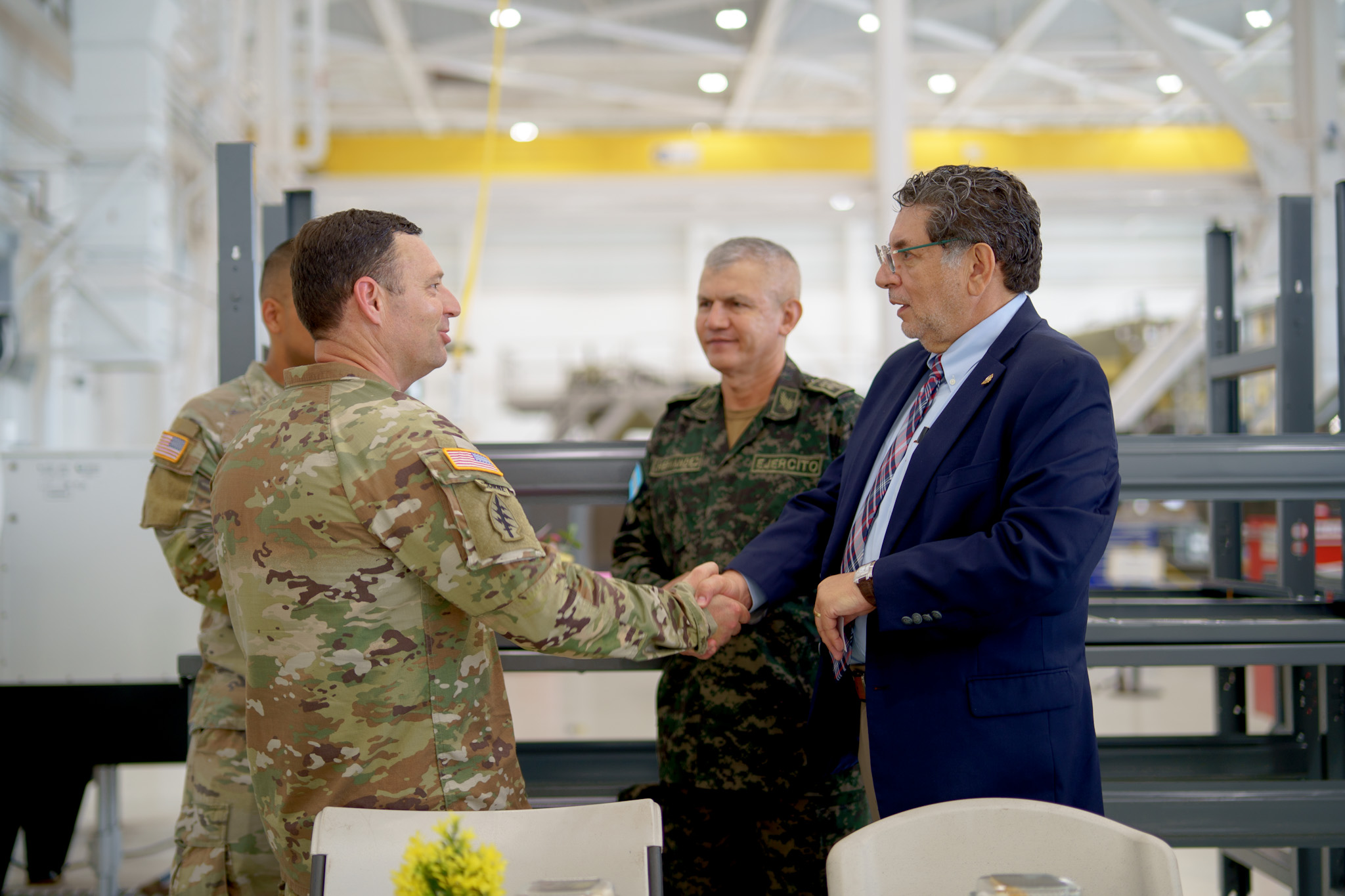 Visita Sr Viceministro Base Aérea Soto Cano