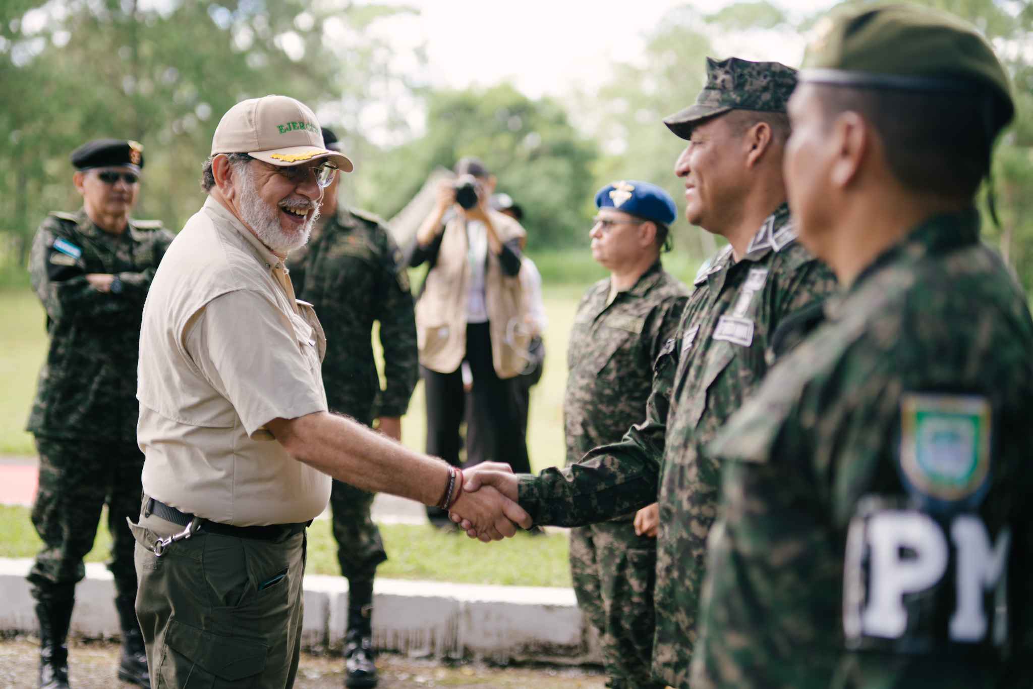 Visita al Batallón de Ingenieros