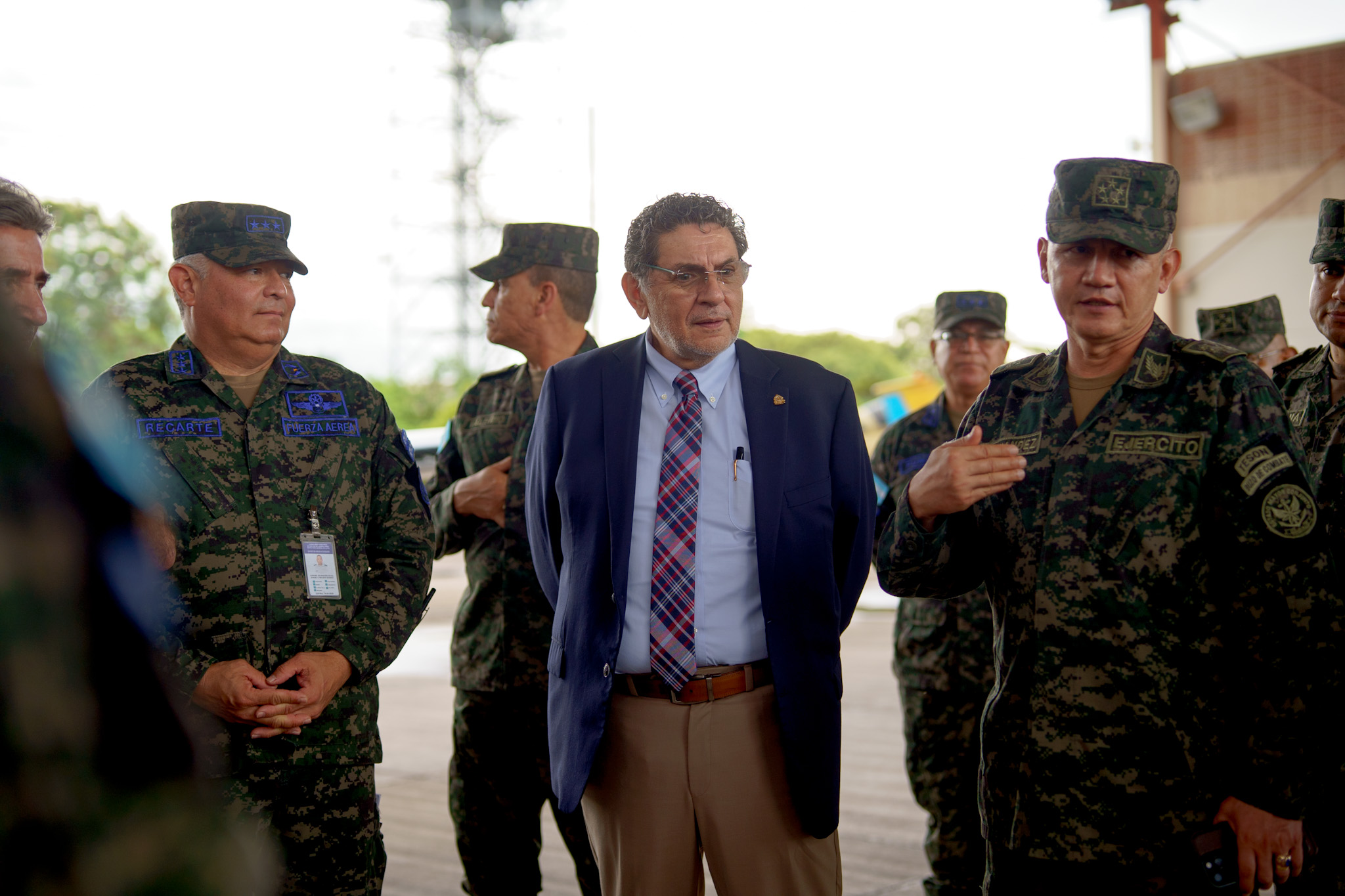 Visita Sr Viceministro Base Aérea Soto Cano
