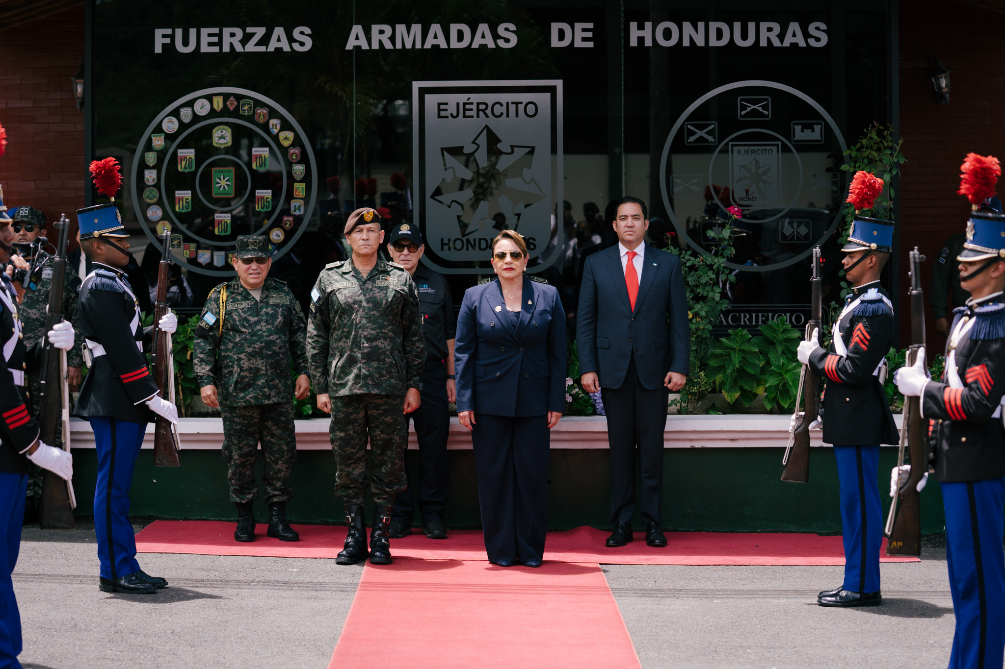 Visita Presidenta al Cuartel General del Ejército
