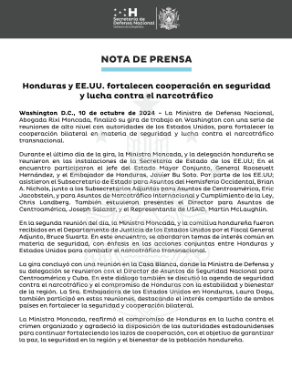 Nota de Prensa