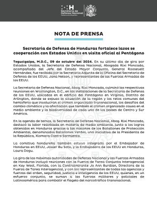 Nota de Prensa 08.10.24