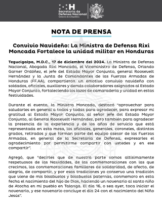 Nota de Prensa