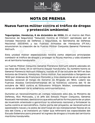 Nota de Prensa