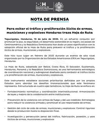 Nota de Prensa