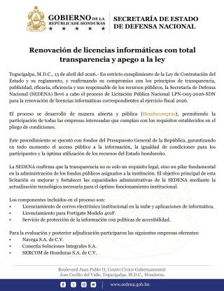 Comunicado