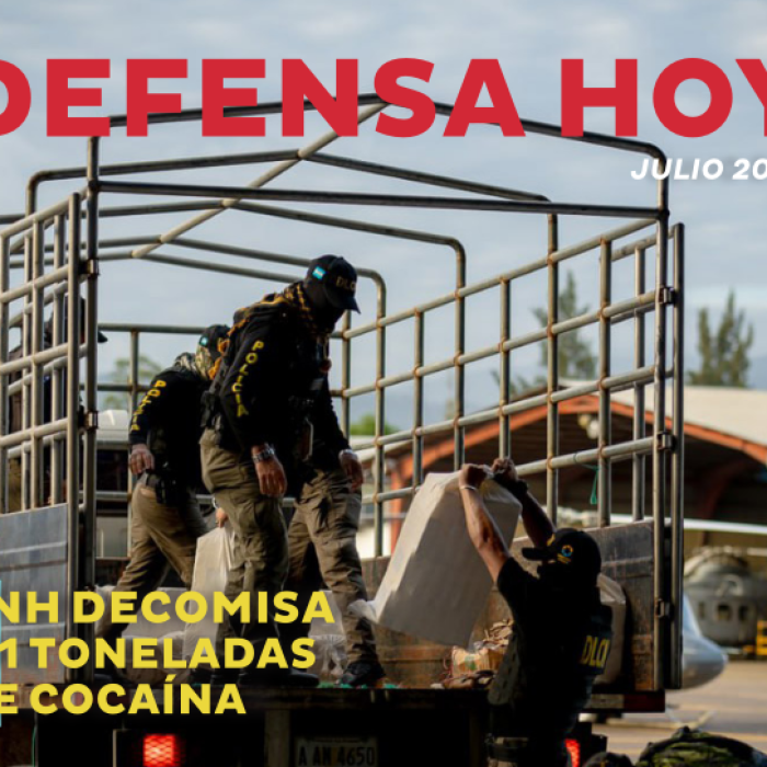 Portada Revista Defensa Hoy Julio