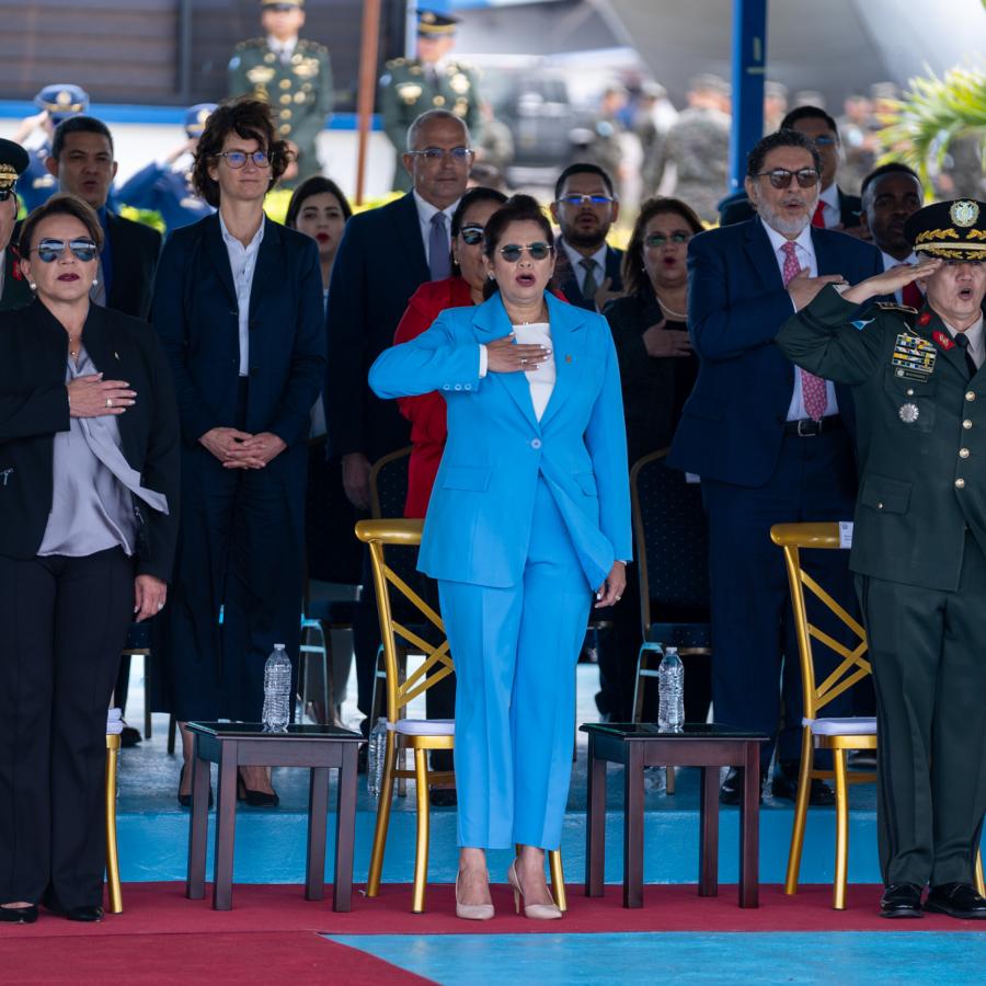 Entrega de Helicopteros a La Fuerza Aérea Hondureña
