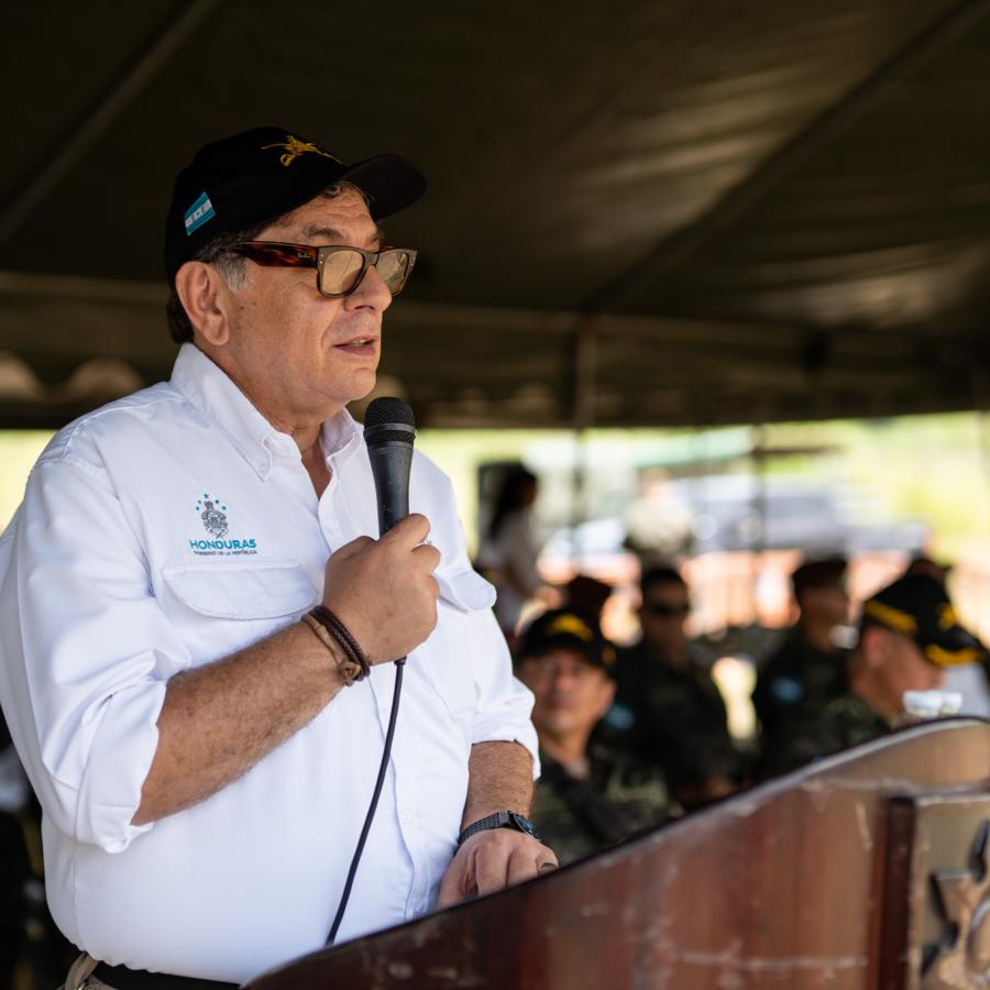 Ceremonia del Trigésimo Octavo Aniversario del Primer Regimiento de Caballería Blindada