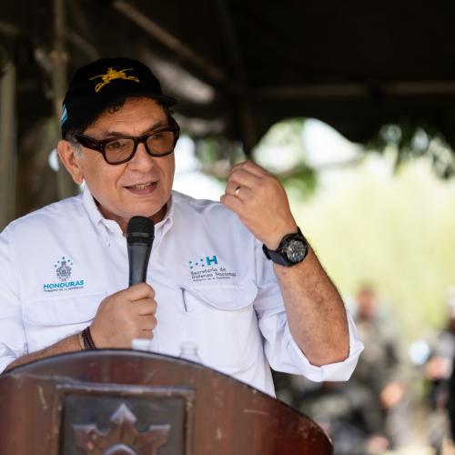 Ceremonia del Trigésimo Octavo Aniversario del Primer Regimiento de Caballería Blindada